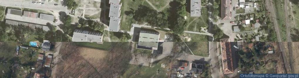 Zdjęcie satelitarne Spółdzielnia Mieszkaniowa Domator w Gliwicach