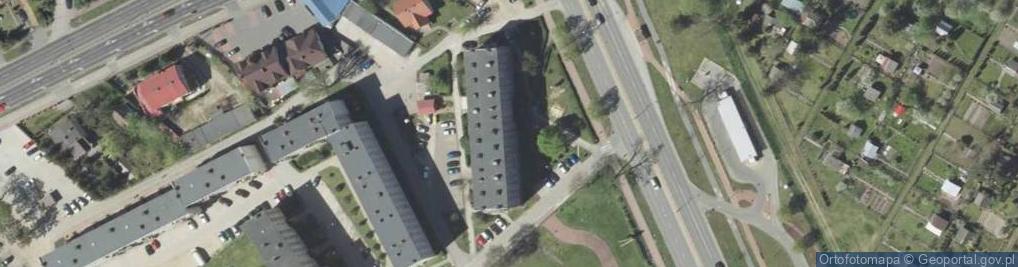 Zdjęcie satelitarne Spółdzielnia Mieszkaniowa Ganek
