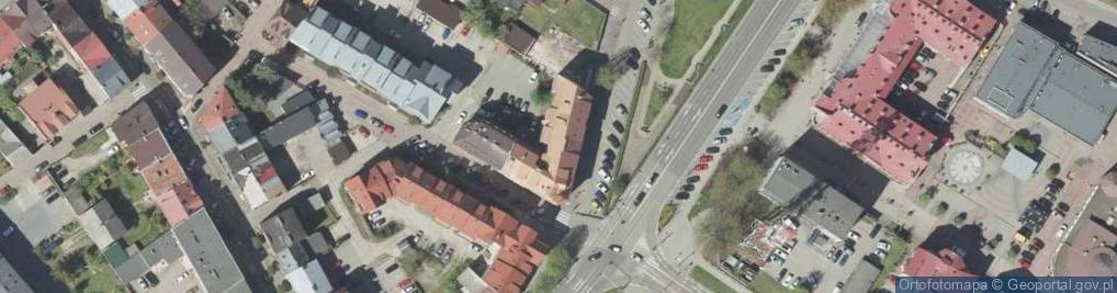 Zdjęcie satelitarne Spółdzielnia Mieszkaniowa Kącik