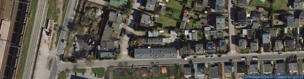 Zdjęcie satelitarne Spółdzielnia Mieszkaniowa Spójnia w Luboniu