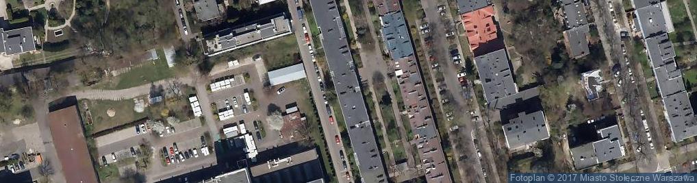 Zdjęcie satelitarne Spółdzielnia Mieszkaniowa Szare Domy