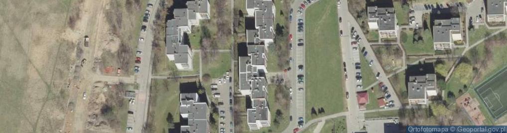Zdjęcie satelitarne Spółdzielnia Mieszkaniowa w Bochni