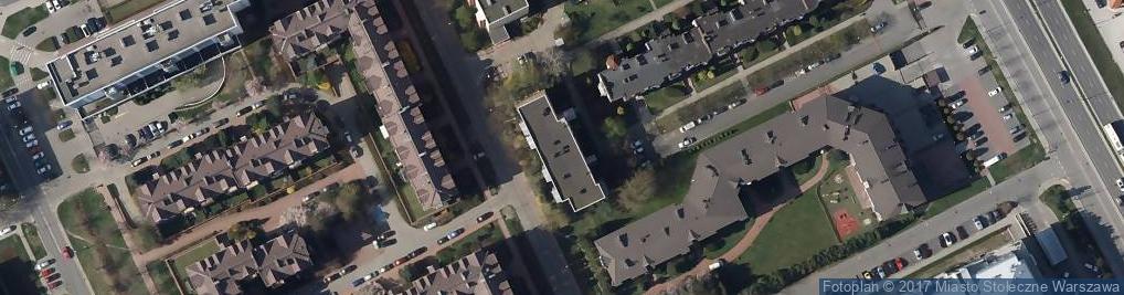 Zdjęcie satelitarne Spółdzielnia Mieszkaniowa Wilanów