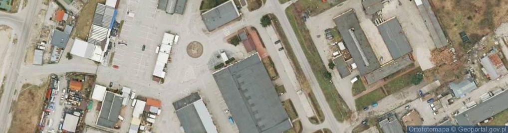 Zdjęcie satelitarne Świętokrzyski Rynek Hurtowy