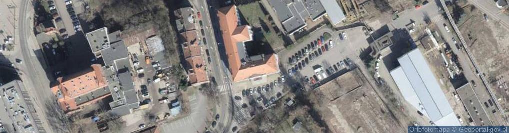 Zdjęcie satelitarne Szczeciński Park Przemysłowy
