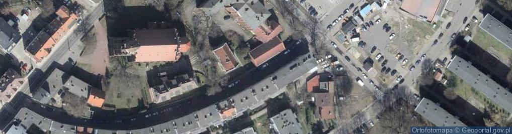 Zdjęcie satelitarne Targowisko Dąbie