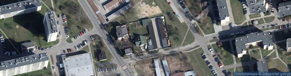 Zdjęcie satelitarne Usługi Remontowo Budowlan Garaże