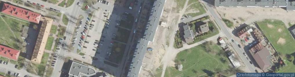 Zdjęcie satelitarne Wiesława Dymarczyk Firma Handlowo-Usługowa Elmed