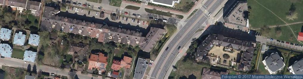 Zdjęcie satelitarne Wspólonta Mieszkaniowa Nieruchomości przy ul.Makolągwy 23