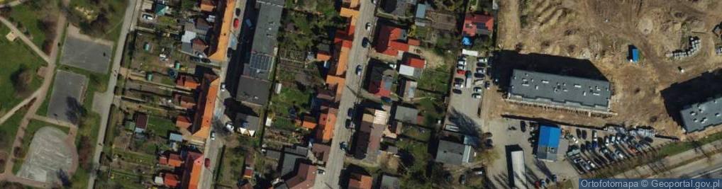 Zdjęcie satelitarne Wynajm Pomieszczenia Gospodarczego Leopold Maciejewski