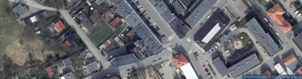 Zdjęcie satelitarne Zakład Handlu i Usług Swoboda Ewa Piasecka Halina