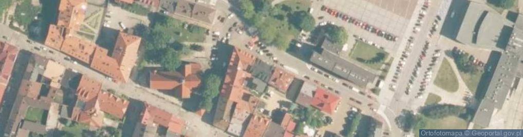 Zdjęcie satelitarne Zakłady Przemysłu Dziewiarskiego Juwenia