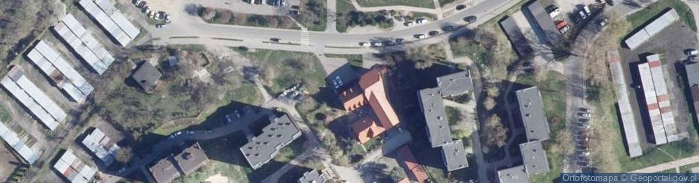 Zdjęcie satelitarne Zapatero Kuffel Michele Konsylium Prywatne Gabinety Lekarskie M M Kuffel
