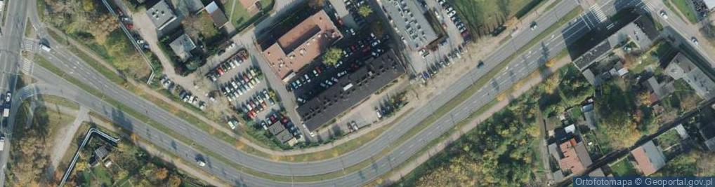 Zdjęcie satelitarne Drugi Urząd Skarbowy w Częstochowie