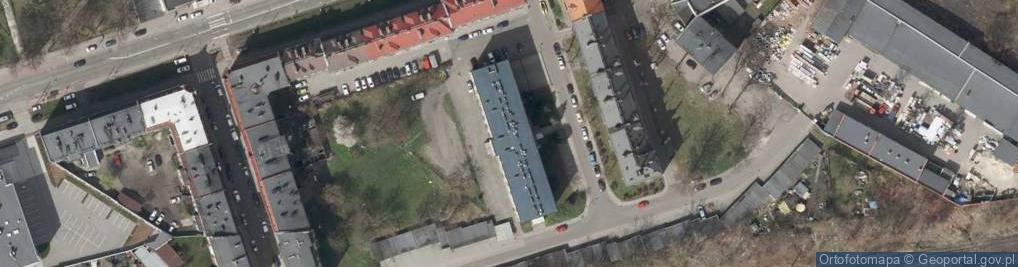 Zdjęcie satelitarne Drugi Urząd Skarbowy w Gliwicach