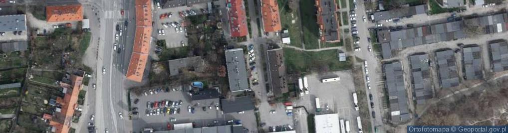 Zdjęcie satelitarne Drugi Urząd Skarbowy w Opolu