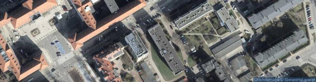 Zdjęcie satelitarne Drugi Urząd Skarbowy w Szczecinie