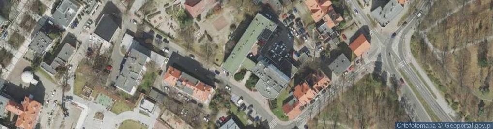 Zdjęcie satelitarne Drugi Urząd Skarbowy w Zielonej Górze