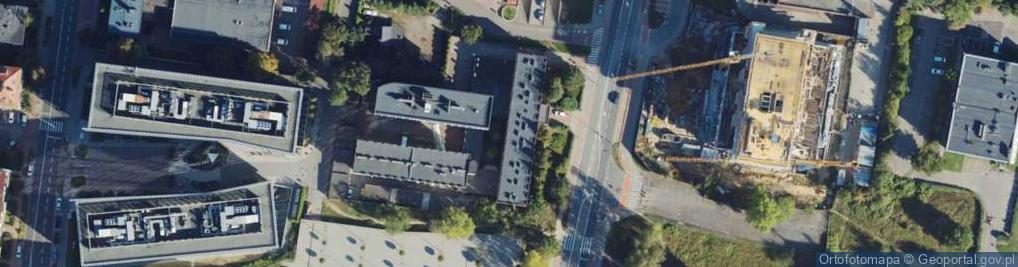 Zdjęcie satelitarne Izba Administracji Skarbowej w Katowicach