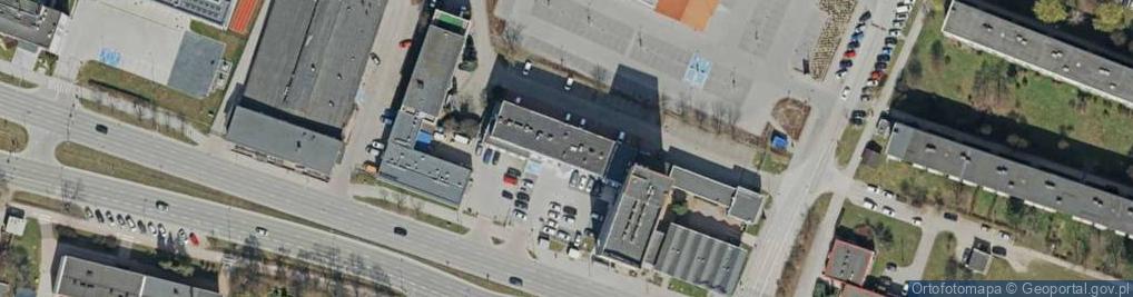 Zdjęcie satelitarne Izba Administracji Skarbowej w Kielcach