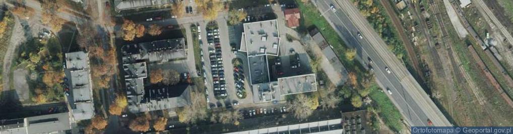 Zdjęcie satelitarne Pierwszy Urząd Skarbowy w Częstochowie