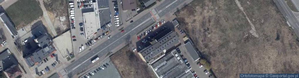 Zdjęcie satelitarne Pierwszy Urząd Skarbowy w Kaliszu