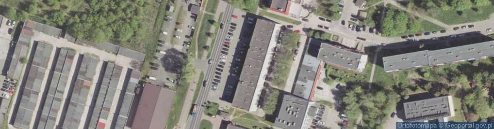 Zdjęcie satelitarne Pierwszy Urząd Skarbowy w Radomiu