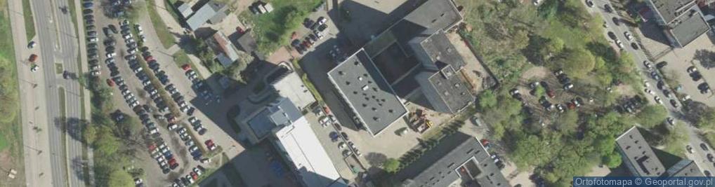 Zdjęcie satelitarne Podlaski Urząd Skarbowy w Białymstoku