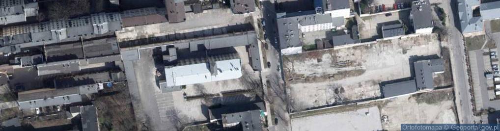 Zdjęcie satelitarne Urząd Skarbowy Łódź - Śródmieście