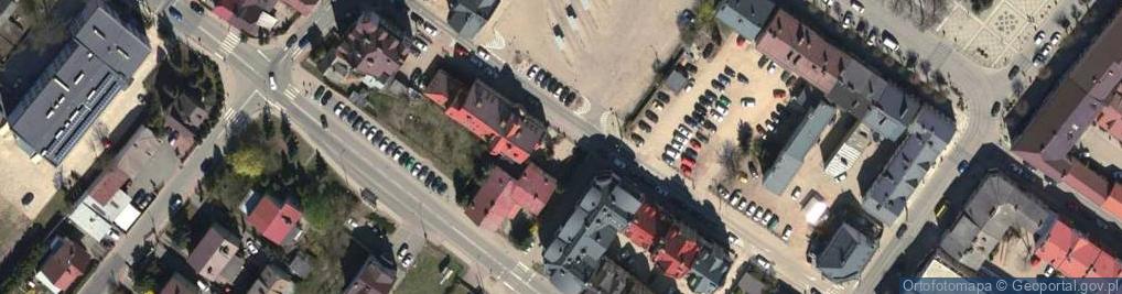 Zdjęcie satelitarne Urząd Skarbowy w Augustowie