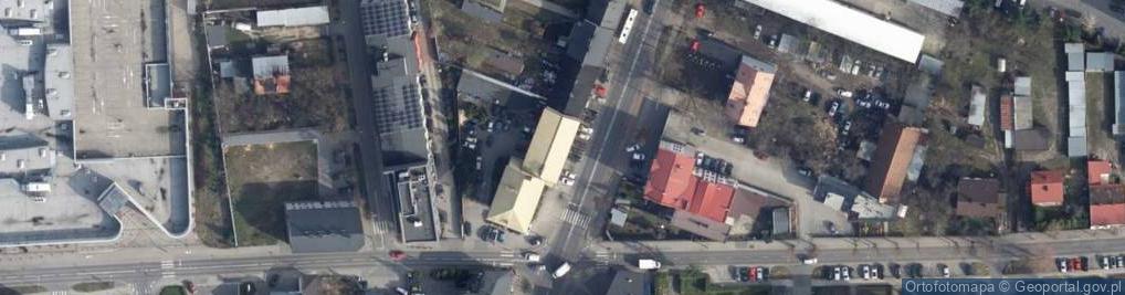 Zdjęcie satelitarne Urząd Skarbowy w Bełchatowie