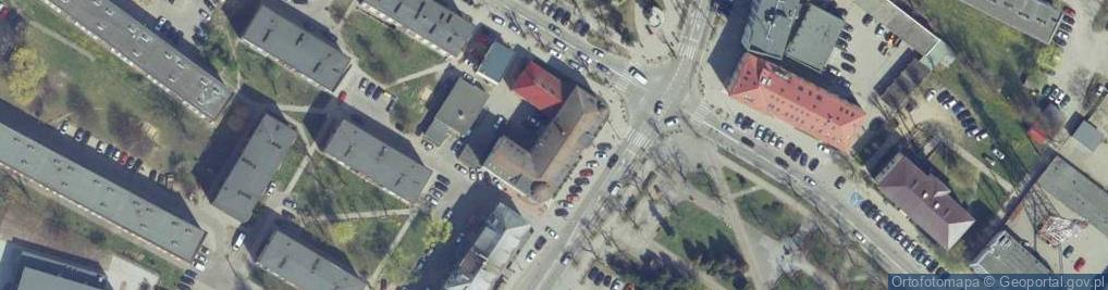 Zdjęcie satelitarne Urząd Skarbowy w Bielsku Podlaskim