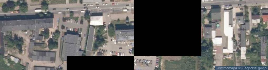 Zdjęcie satelitarne Urząd Skarbowy w Brzezinach