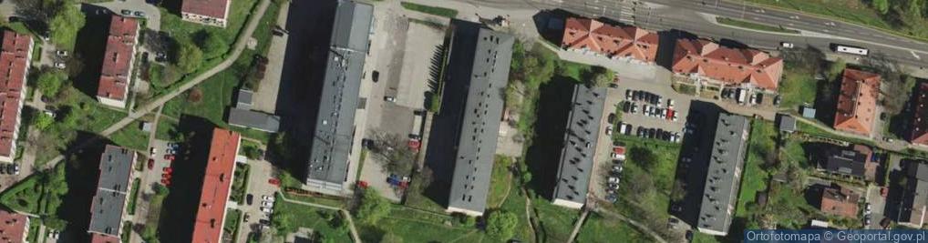 Zdjęcie satelitarne Urząd Skarbowy w Bytomiu