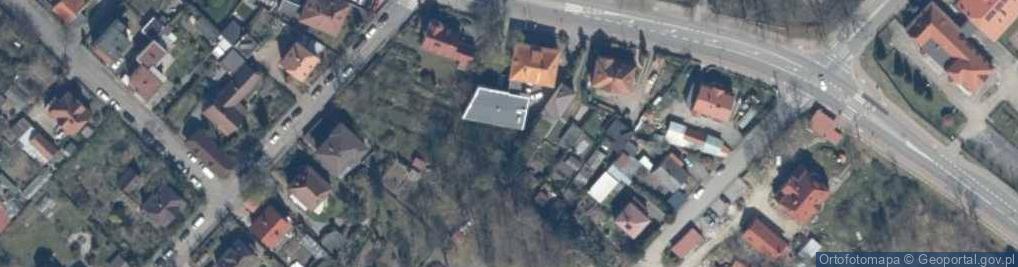 Zdjęcie satelitarne Urząd Skarbowy w Bytowie