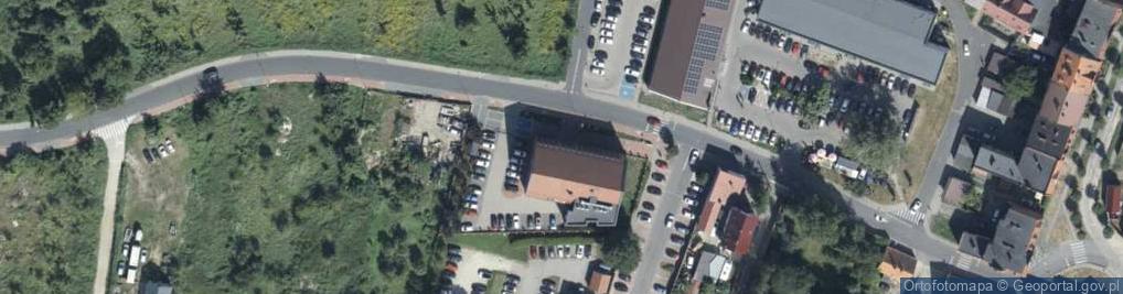 Zdjęcie satelitarne Urząd Skarbowy w Czarnkowie
