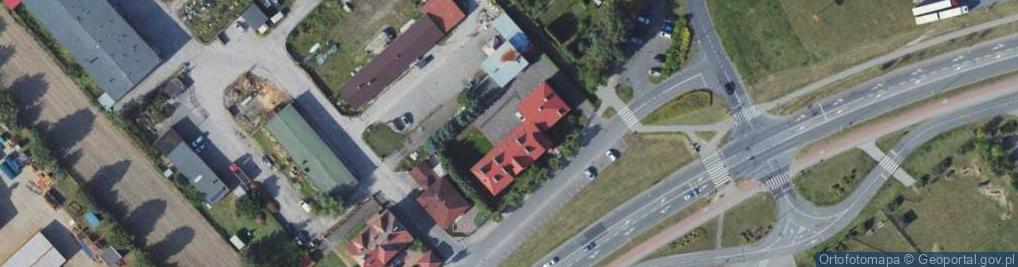 Zdjęcie satelitarne Urząd Skarbowy w Człuchowie