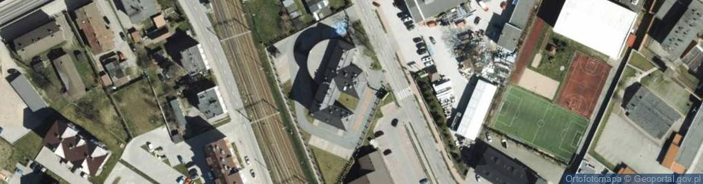 Zdjęcie satelitarne Urząd Skarbowy w Działdowie