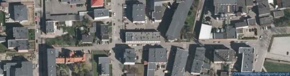 Zdjęcie satelitarne Urząd Skarbowy w Głubczycach
