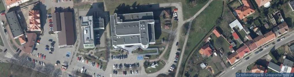 Zdjęcie satelitarne Urząd Skarbowy w Goleniowie
