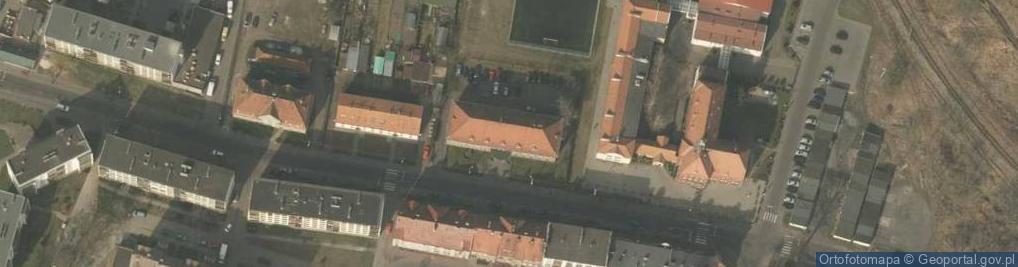 Zdjęcie satelitarne Urząd skarbowy w Górze