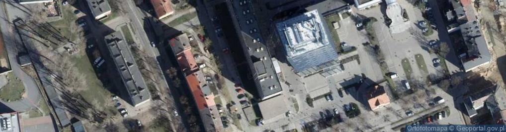 Zdjęcie satelitarne Urząd Skarbowy w Gorzowie Wielkopolskim