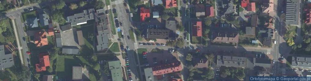 Zdjęcie satelitarne Urząd Skarbowy w Hrubieszowie