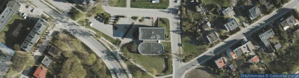 Zdjęcie satelitarne Urząd Skarbowy w Iławie