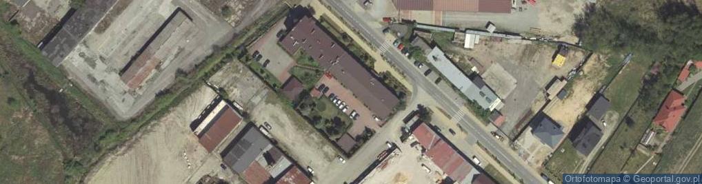 Zdjęcie satelitarne Urząd Skarbowy w Janowie Lubelskim