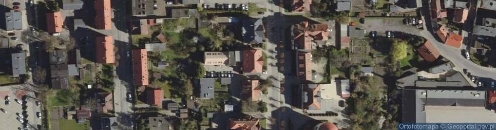 Zdjęcie satelitarne Urząd Skarbowy w Jarocinie