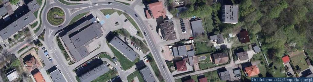 Zdjęcie satelitarne Urząd Skarbowy w Jastrzębiu-Zdroju