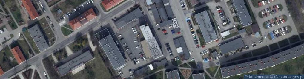 Zdjęcie satelitarne Urząd Skarbowy w Kędzierzynie-Koźlu