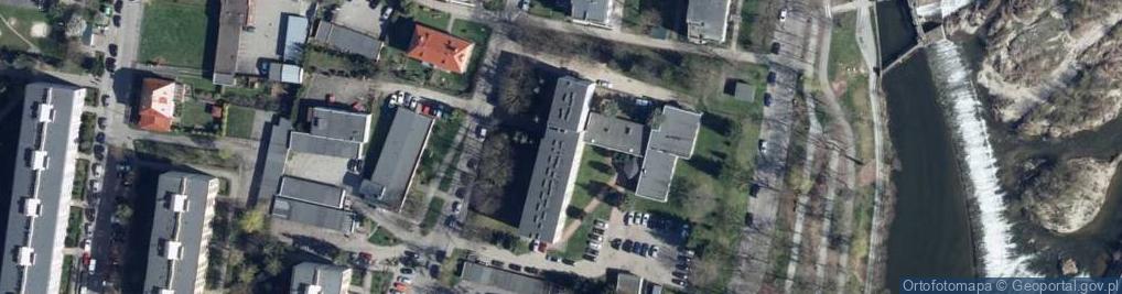 Zdjęcie satelitarne Urząd Skarbowy w Kłodzku