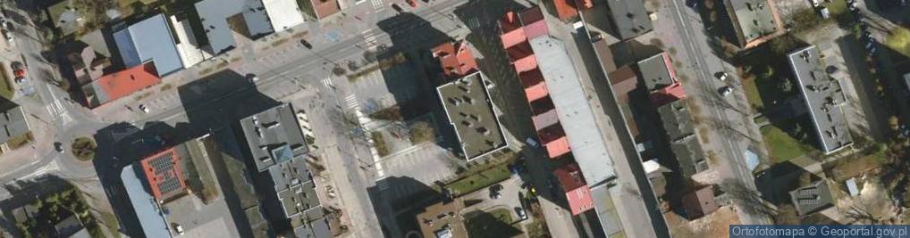 Zdjęcie satelitarne Urząd Skarbowy w Kole